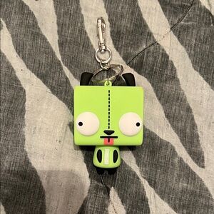 Invader Zim Gir Lip Gloss Keychain
